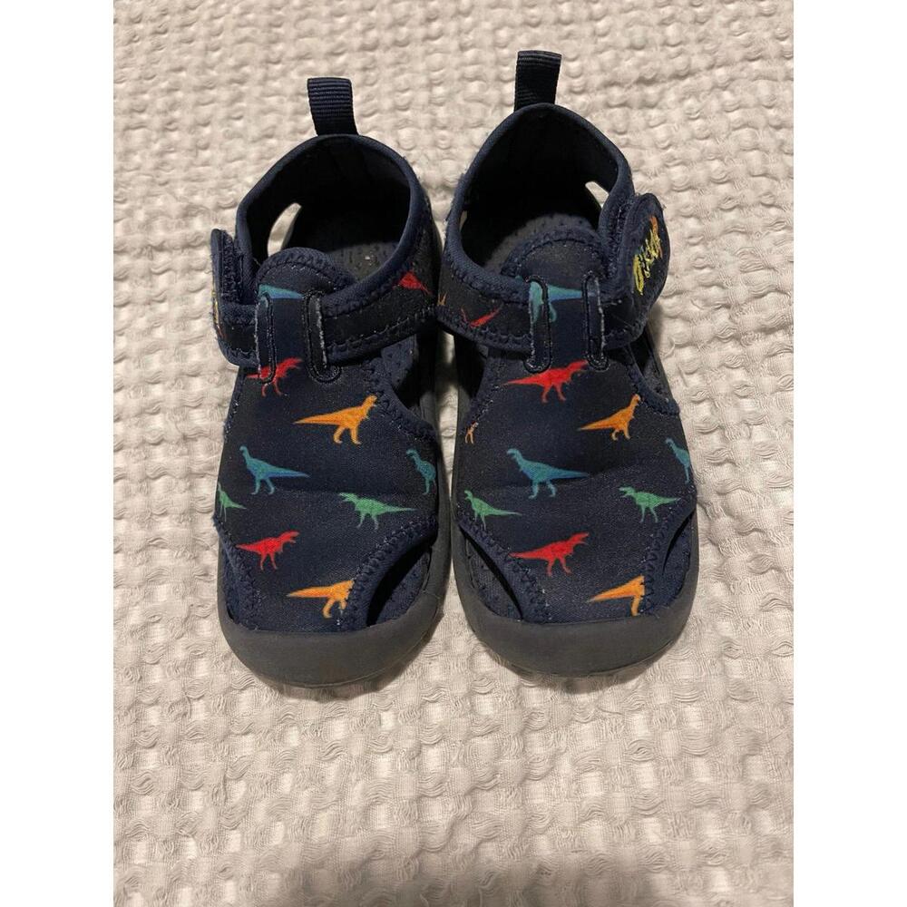 STQ Kids Water Shoes – Navy Dino Print – Toddler
